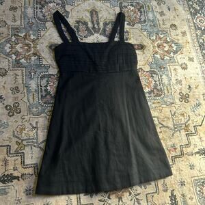 Abercrombie and Fitch Women's Dress Linen Mini Dress with Shorts Size Medium